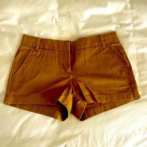 J Crew Chino Short in Tan/Beige.